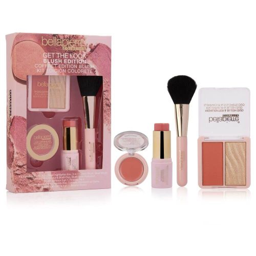 Bellapierre - Get The Look Blush Edition Desert Rose pirosító és highlighter készlet
