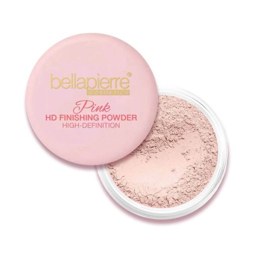 Bellapierre Pink HD Finishing Powder - pink színű ásványi mattító púder