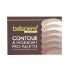 Bellapierre - Contour & Highlight PRO palette ásványi arckontúr paletta