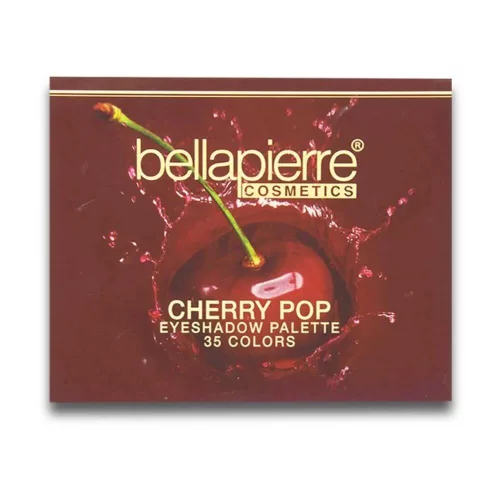 Bellapierre - Cherry Pop ásványi szemhéjpúder paletta 35 árnyalat